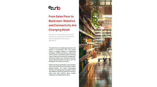 From Sales Floor to Backroom: Robotics and Connectivity are Changing Retail