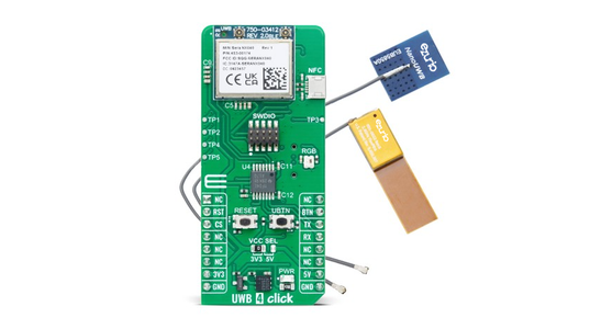 Now Available: The UWB 4 Click, Powered by our Sera NX040 and Brought to You by MIKROE