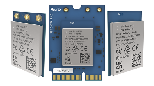 Now in Stock: Sona™ IF573 Wi-Fi 6/6E Modules