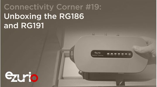 Episode 19: Unboxing the Sentrius RG186 and RG191