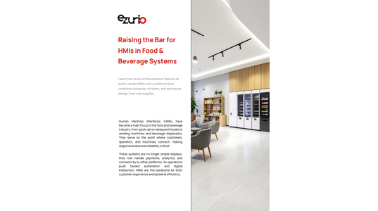 Raising the Bar for HMIs in Food & Beverage Systems
