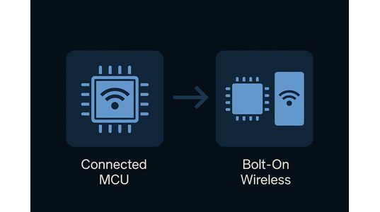 Why Connected MCUs Will Replace Bolt-On Wireless