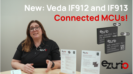 New: Our Veda IF912 and Veda IF913 Connected MCUs