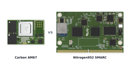 Choosing a Platform: Carbon AM67 OSM-MF vs. Nitrogen952 SMARC